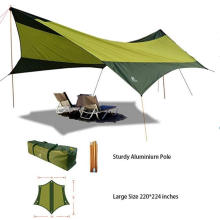 Outdoor sunshade camping shelter tent tarp for beach and hiking traveling use sunshade  canopy